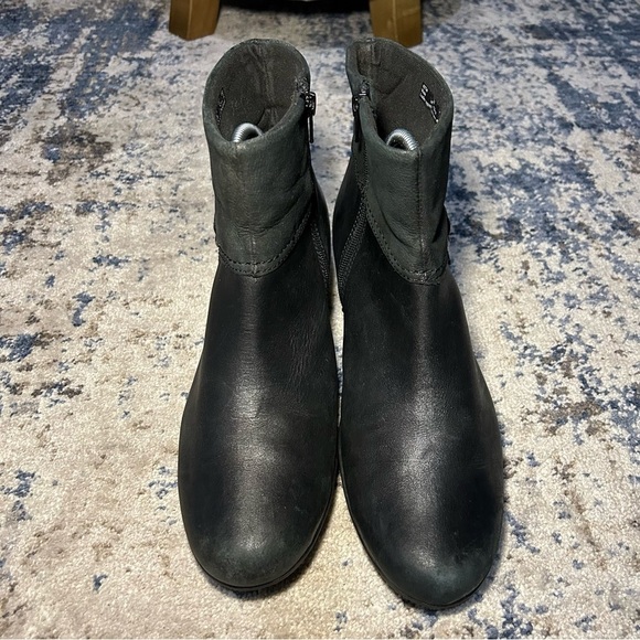 Clarks Ingalls Nile Black Ankle Boots Size 11 - Picture 6 of 13